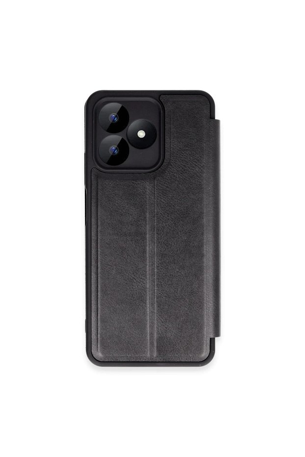 Realme Note 50 4g Case Flip Cover - Black