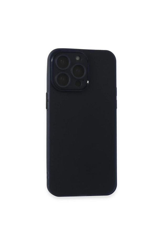 غطاء سيليكون بوما لـ Apple iPhone 15 Pro Max - أزرق داكن