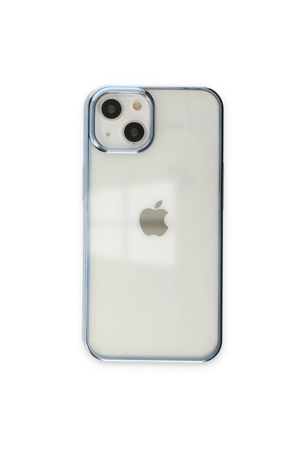 غطاء سيليكون لـ Apple iPhone 14 Plus - أزرق سماوي