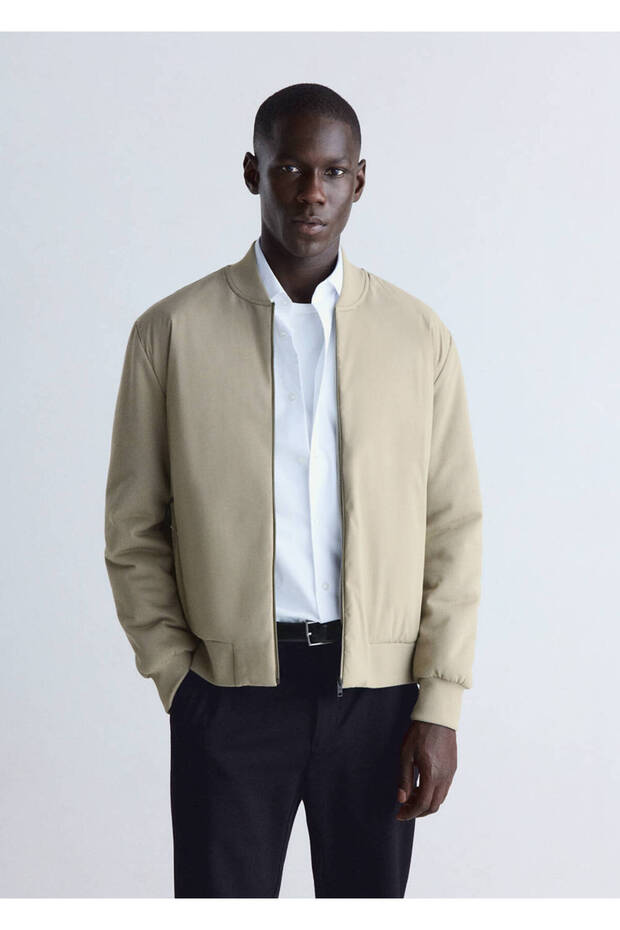 Thermolite® kapitone bomber ceket