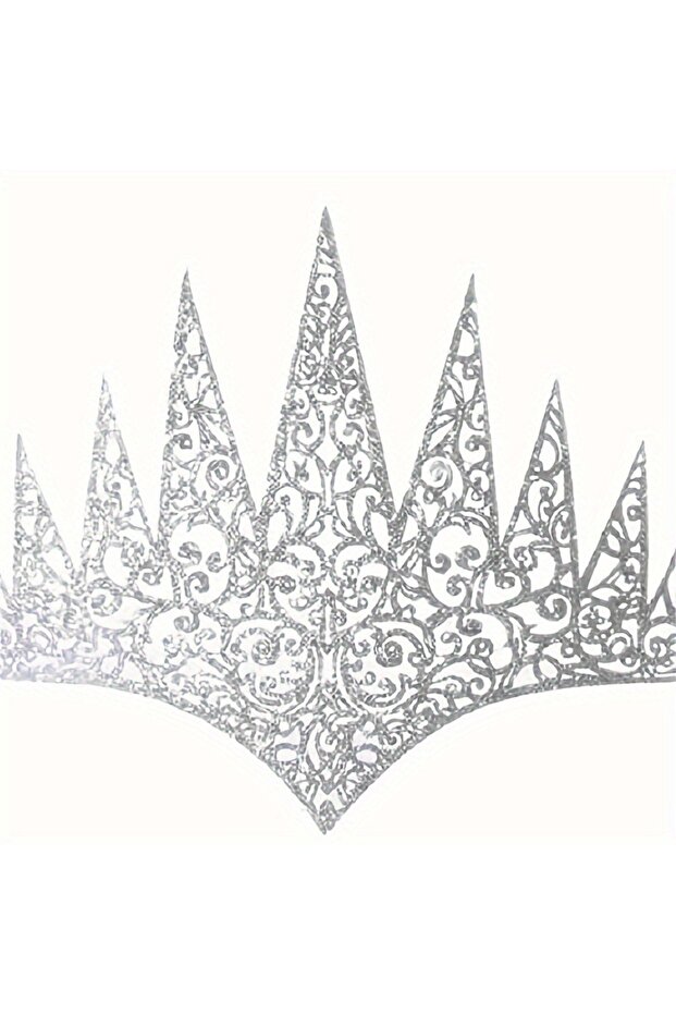 Silvery 1pc Women's Personalized Hair Accessory Tiara Suitable for Parties Holidays Makeup Dances We