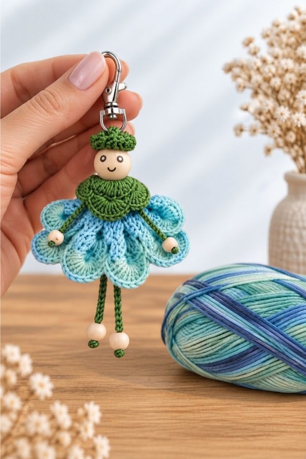 Handmade - Fairy Bag Charm Keychain
