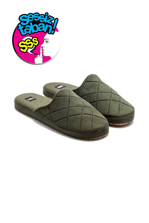Bako Silent Sole Men's House Slippers Green 41/46