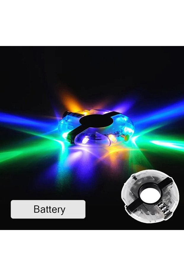 Color with Battery 7 Color Bicycle Spoke Light MTB Bike Wheel Lights USB Rechargeable Bike Tail Hub