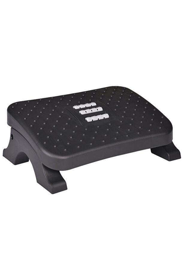 black footrest Ergonomic Under Desk Footrest Massage Rollers Leg Rest Pain Relief Non-slip Foot Stoo