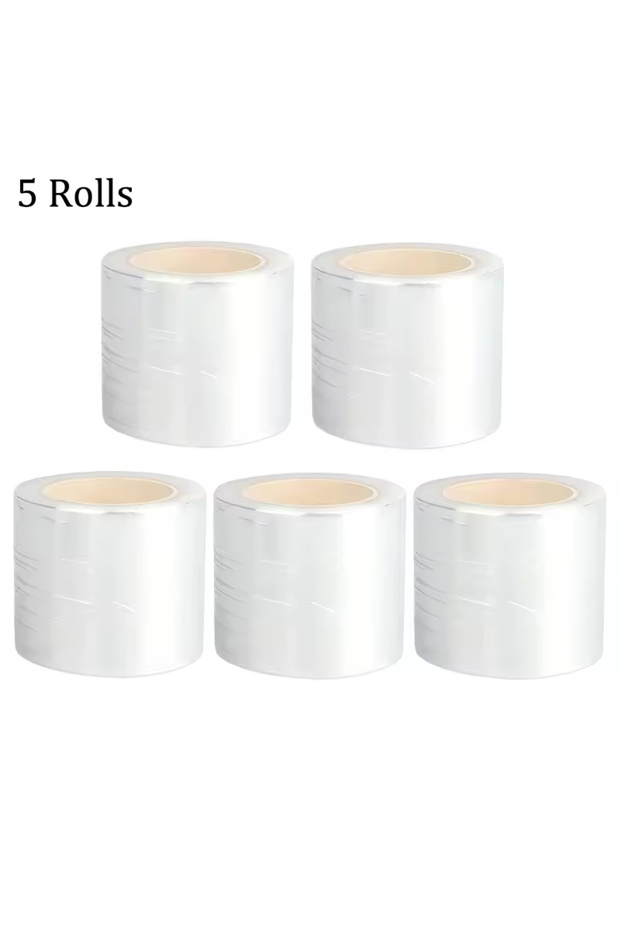 5 Rolls 10/2pcs Tattoo Film Wrap Clear Cover Microbade Plastic Preservative Film With Box Sharp Blad