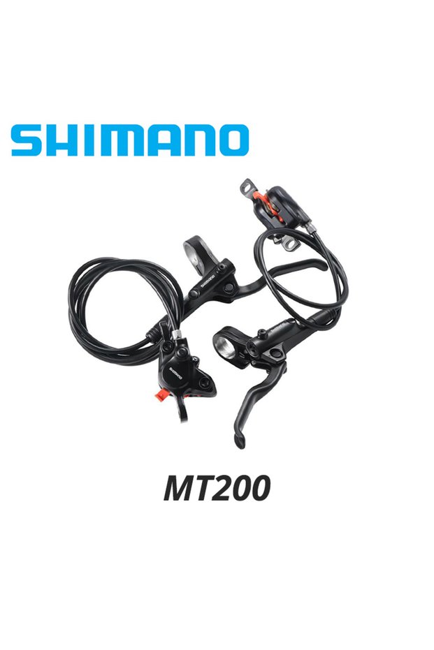 MT200 a pair Original Shimano MT200 MT201 M315 MTB Mountain Bike Hydraulic Disc Brake MT200 Brakes 2