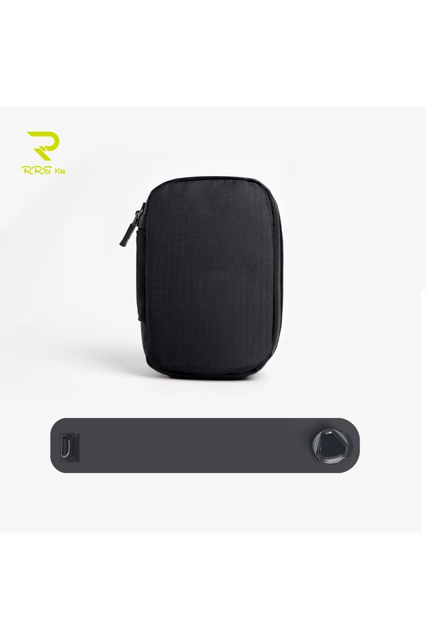 560ml Black RRSKIT Bicycle Self-locking Waterproof Saddle Tail Bag 560ml Capacity Road/MTB/Folding B