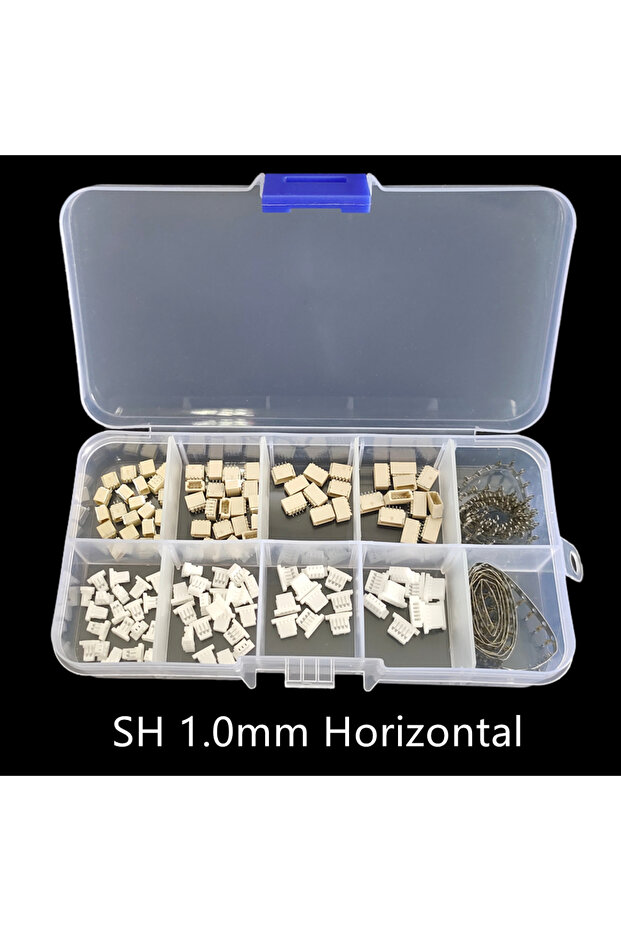 SH 1.0mm Horizontal 1Box JST1.25 SH1.0 ZH1.5 PH2.0 XH2.54 2/3/4/5P Male Plug Female Socket Horizonta