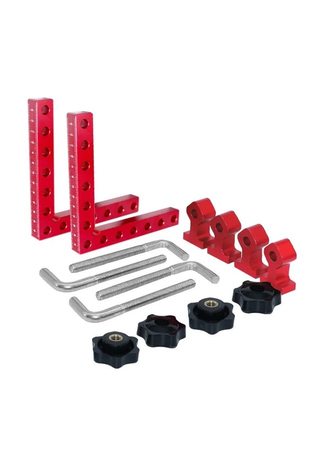 140mm Set 120/140/160mm Right Angle Fixing Clip 90° L-shaped Auxiliary Fixture Positioning Panel Fix