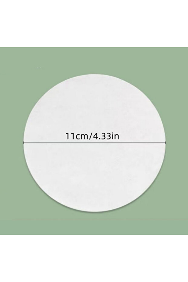 50pcs Circular-11CM Hamburger Patty Paper, Non Stick Parchment Paper Squares Sheets for Patty Sepera