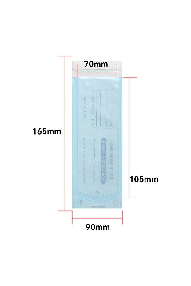 90x165MM-20pcs MAMBA 10/20PCS Disposable Self-sealing Sterilization Pouches Bag 5 Sizes Tattoo Acces