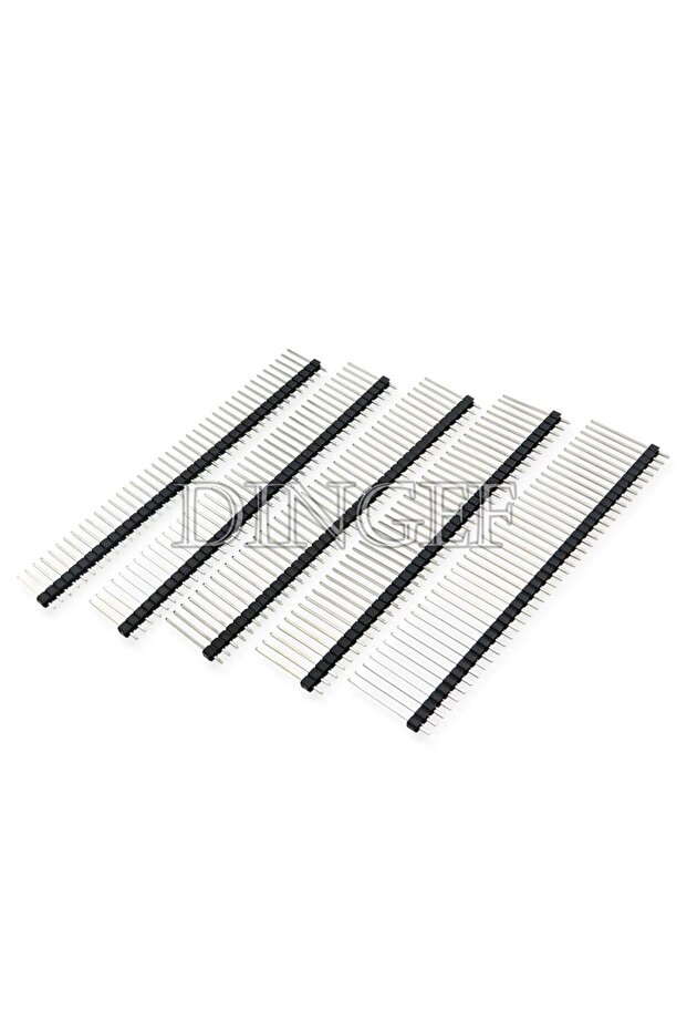 1x40P long 25MM 5PCS 40PIN 2.54mm Single Row Male Connector PCB Board Pin Header Long 15MM 17MM 19MM