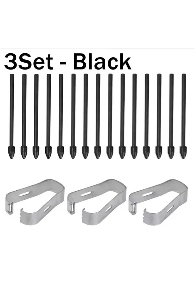 3Set-Black Pencil Tips for Galaxy Tab S6 Lite S6 S9 S20 Stylus Pen Replacement Tip Nib for Samsung G
