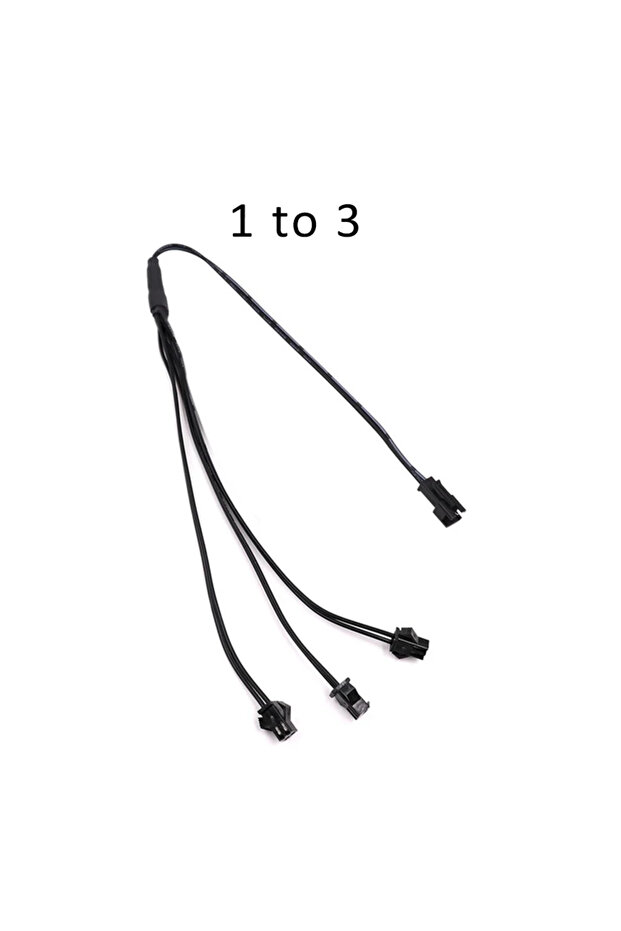 1 to 3 Splitter 2pin EL Wire Splitter Connector 1 to 2 3 4 5 6 7 8 9 10 Ways Cable LED Neon Light Wi