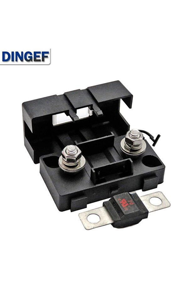 1set 80A 1Set(2PCS) ANS Trumpet Fork Plug Fuse 32V 40A 50A 60A 70A 80A 100A 125A 150A 200A Bolt Fixe