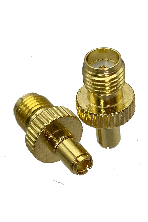 1Pcs Adapter SMA Female Jack To TS9 Male Plug Gold Straight RF COAXIAL Wire Terminals