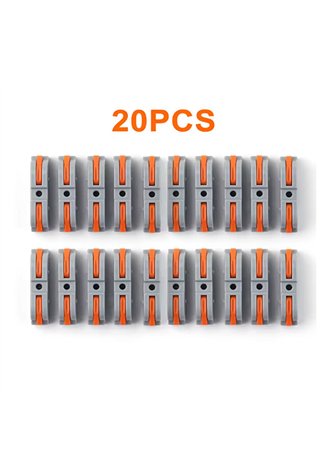 20PCS 20/30/40 Pieces Lever Wire Connector for Quick Connection 28-12 Awg 1 Pair 1 Direct Plug Wire