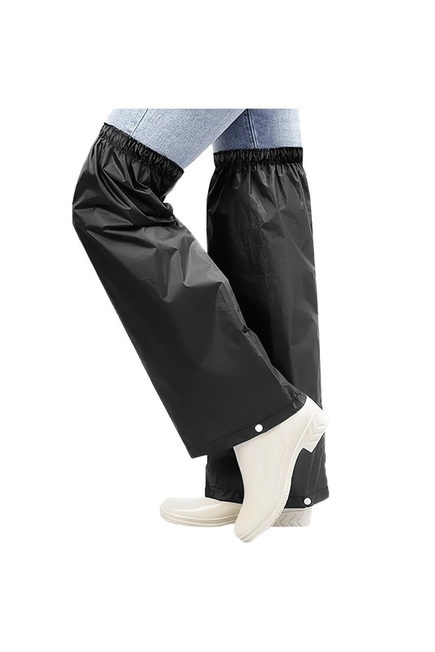 XXXL black Adult Leg Covers, Men's and Women's Cycling and Hiking Leg Covers, Outdoor Travel Protect