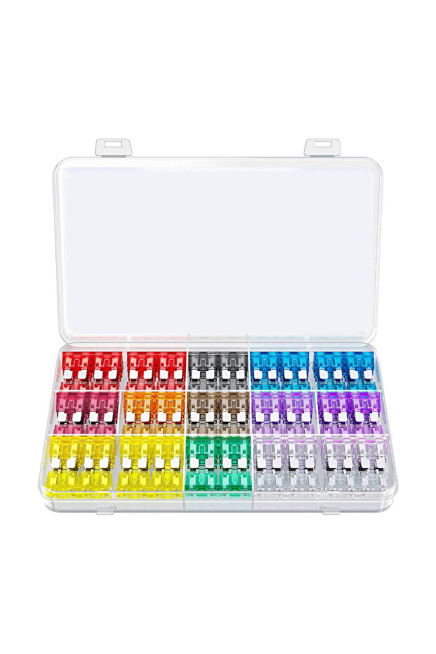 120pcs 300/180/120pcs Car Blade Fuse Assortment Kit Auto Truck Automotive Medium Small Fuse Mixed Mo