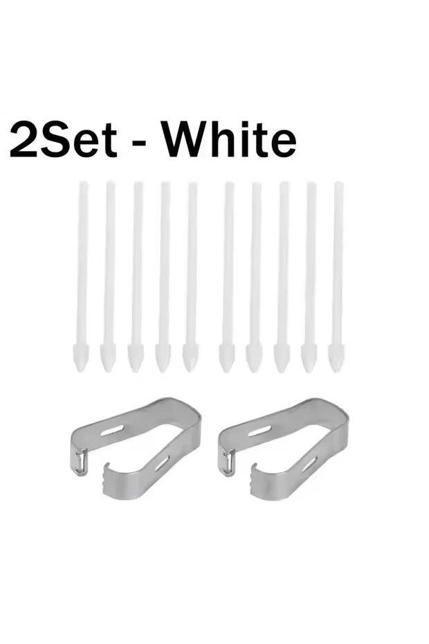 2Set-White Stylus pen tip For Samsung Tablet Titanium Alloy Replacement Pen Tips 4096 Pressure Sensi