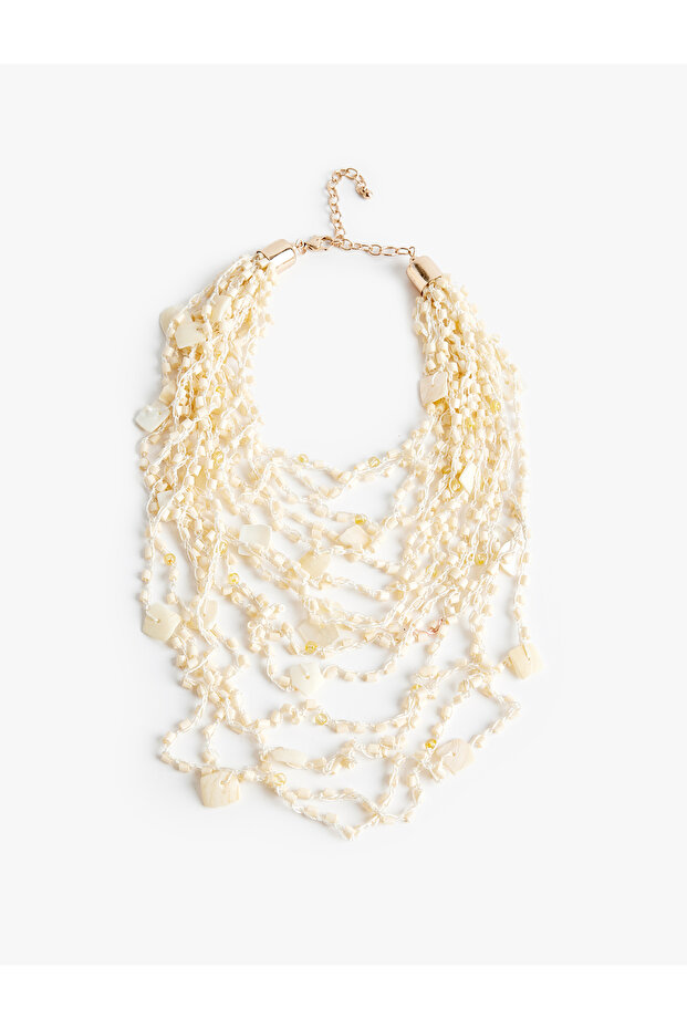 Beaded Dangle Multiple Necklace