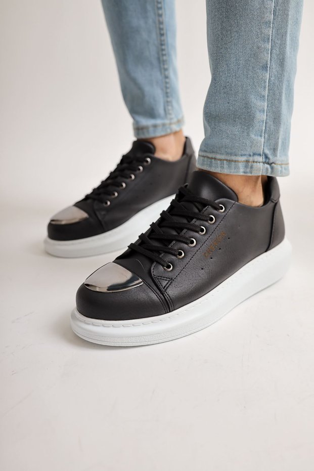 Rs175 - Cbt Mirror Men's Shoes Black