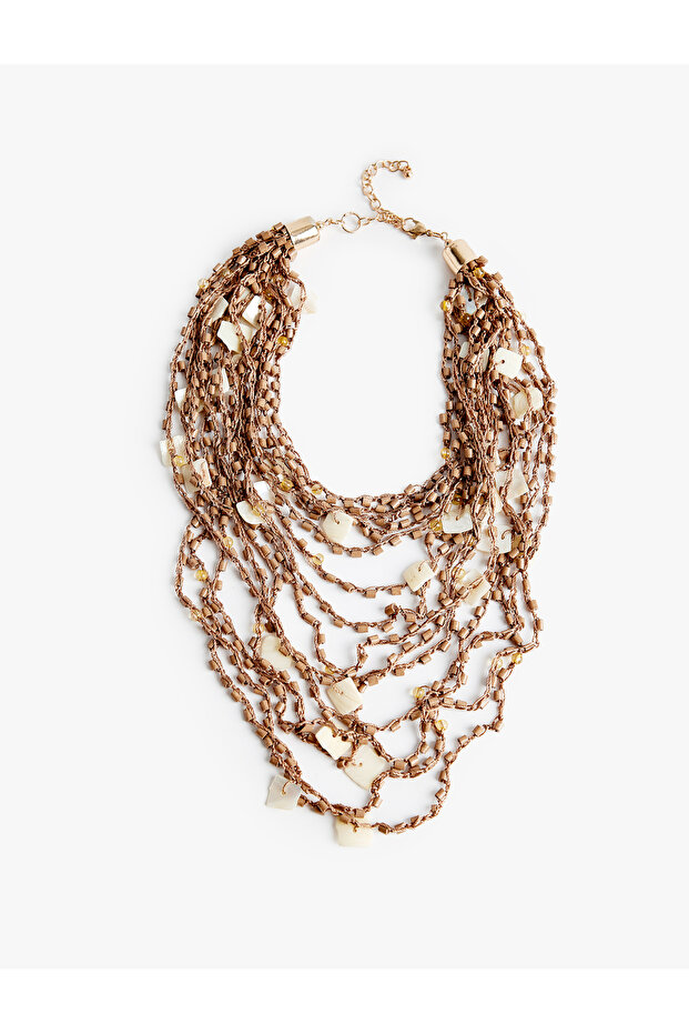 Beaded Dangle Multiple Necklace