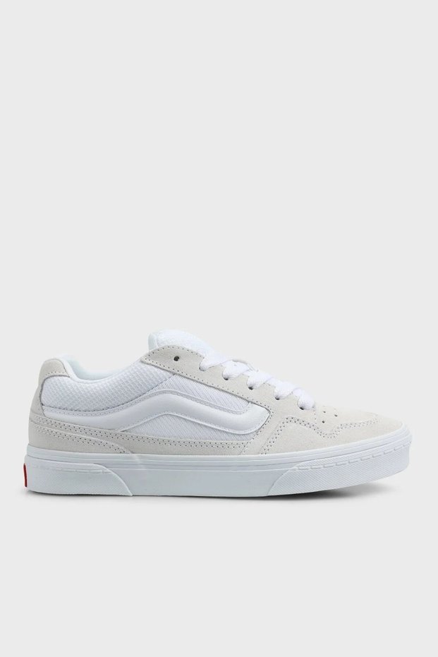 Vn0007P9Wht1 Caldrone Women's White Sports Shoes