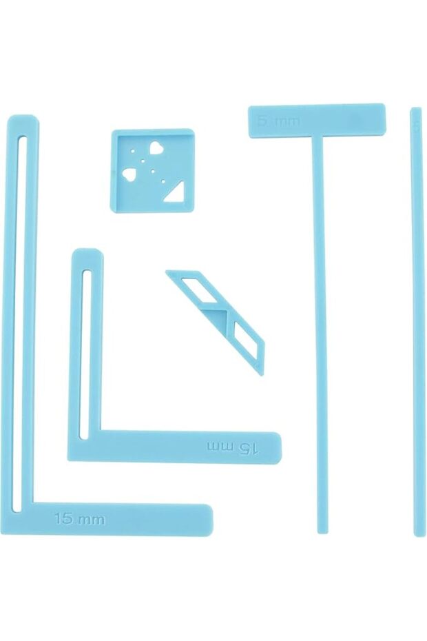 Bookbinding Kit, Scrapbook Kit for Beginners, Complete Stencil, Cutter Guide, Tools for Making Notebooks