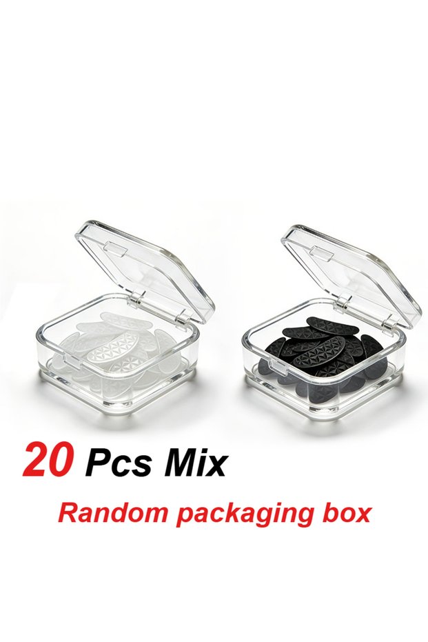 20 Pcs Mix 10/20 PCS Glasses Anti Slip Silicone Nose Pads, Sunglasses Nose BridgePatch Lizard like T