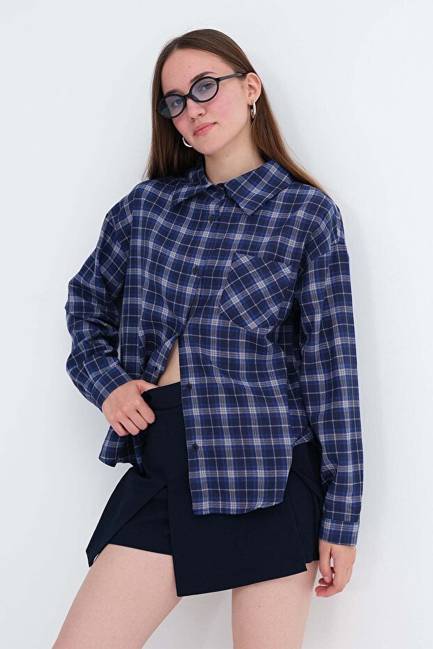 Plaid Patterned Shirt G02491