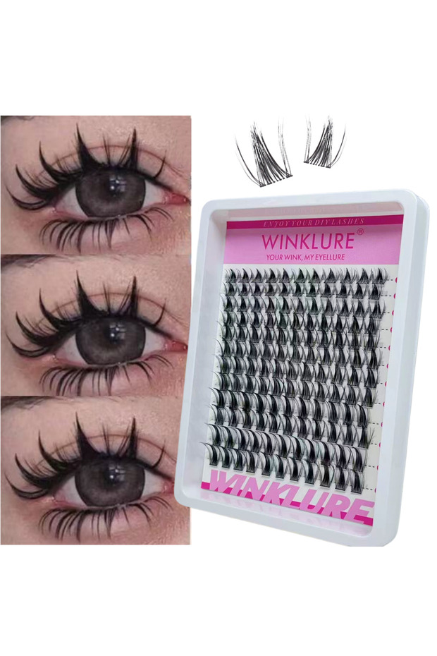 MIX SL07 WINKLURE Spikes Lash Cluster Eyelash Extension Manga Wispy Fluffy Natural Volume Anime Styl