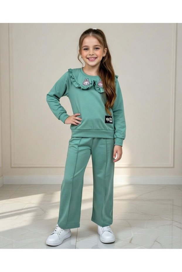 Labubu Printed Girls' Set