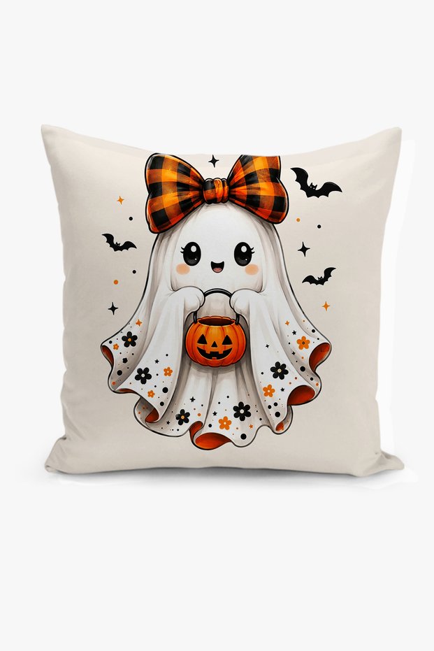 Double-Sided Digital Print Throw Pillow Cover - Autumn / Fall / Halloween Series