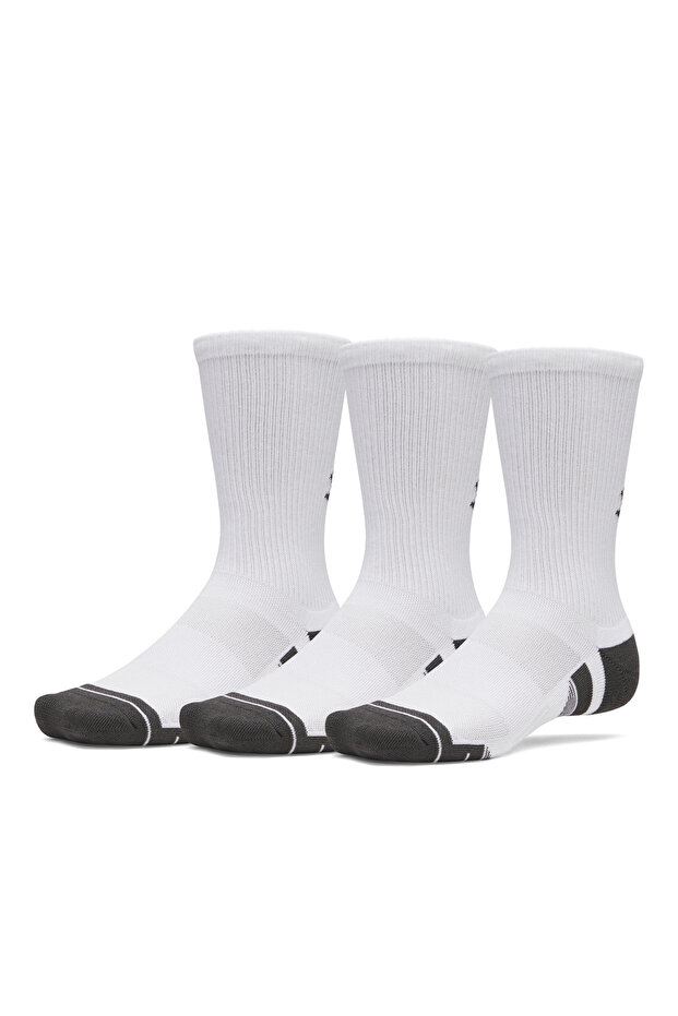Tech Crew 3-Pack White Socks