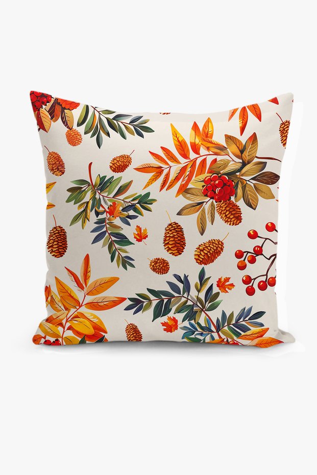 Double-Sided Digital Print Throw Pillow Cover - Autumn Series