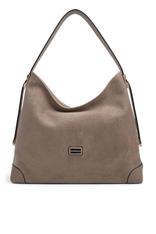 C.Vizon - C.Vizon Suede Women's Shoulder Bag Sp1285