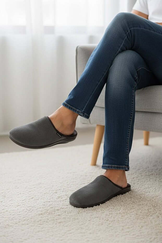 Men's Orthopedic Daily Soft Warm Velvet Home Slippers