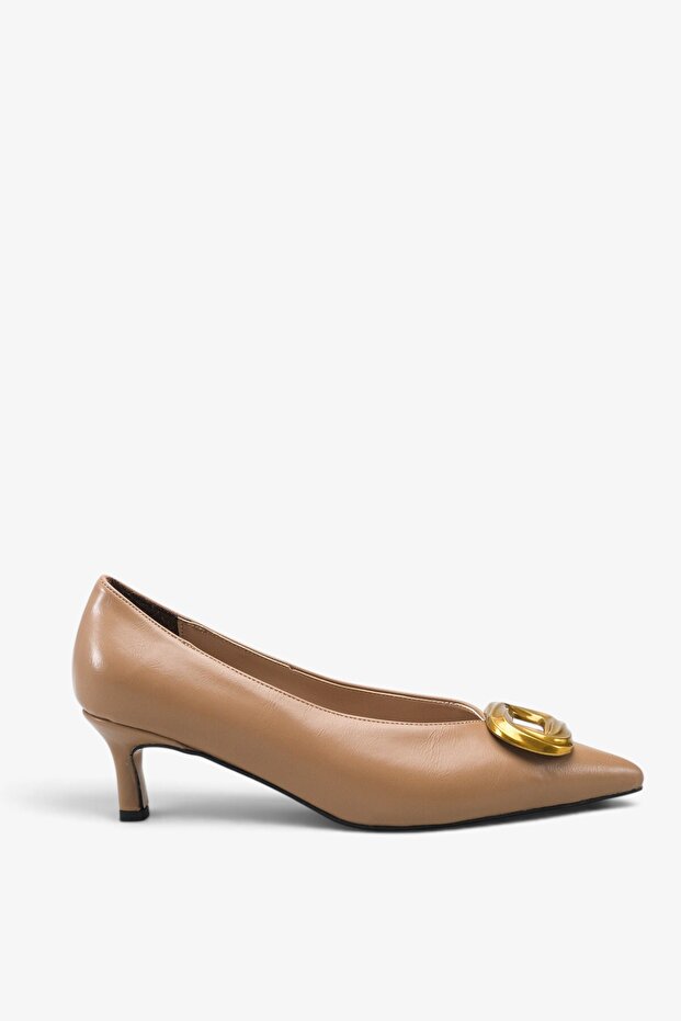 Raven Women's Heeled Shoes - Mink
