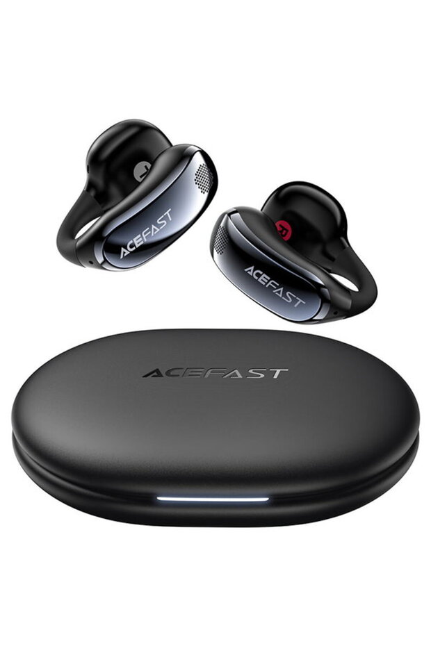 سماعات أذن لاسلكية، Acefast، TWS ACECLIP Pro، أسود - FA006BL