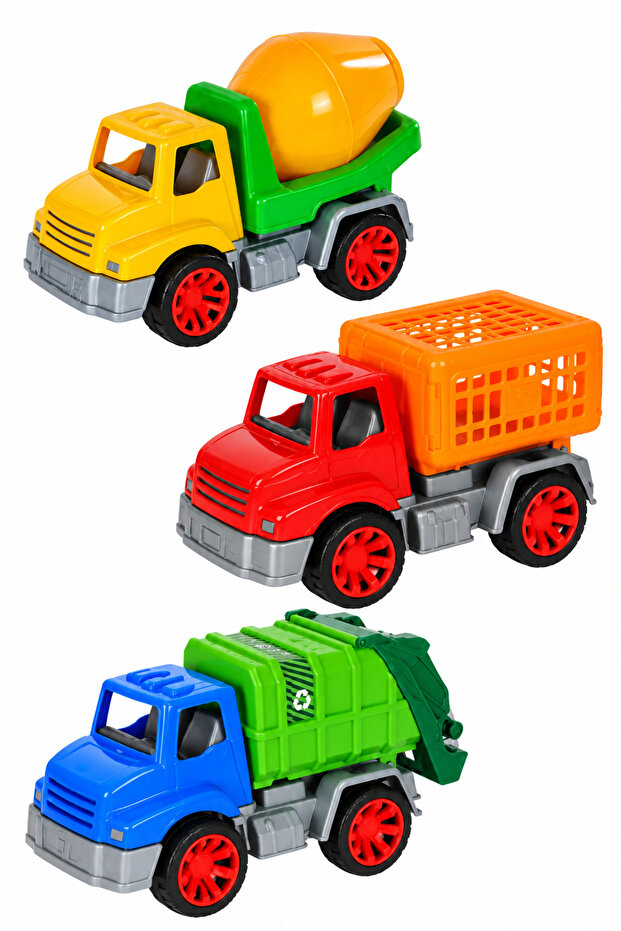 25 cm Toy Construction Vehicles – Colorful Truck Models – 1 Piece