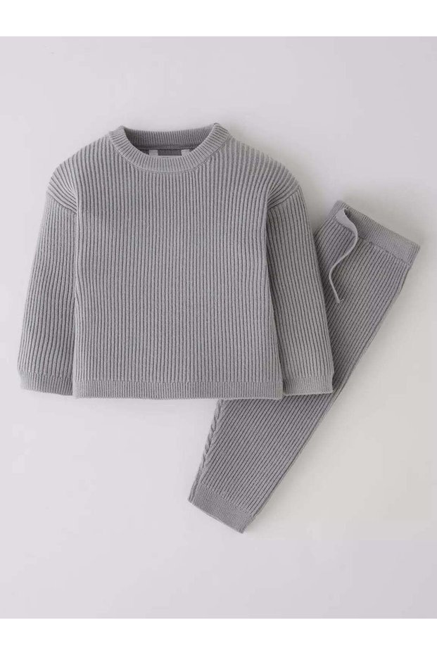 Suit, gray - 9-12 months