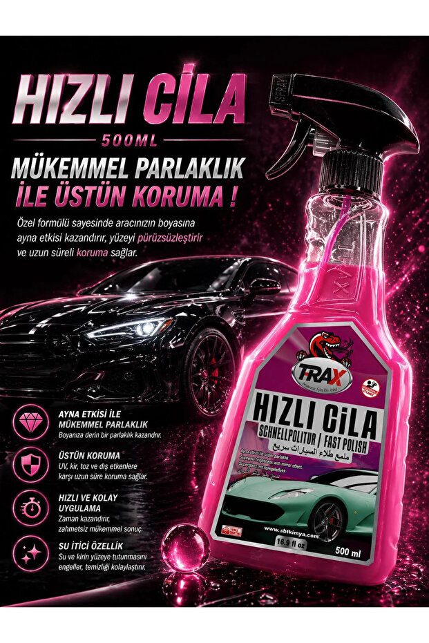 HIZLI CİLA 500ML