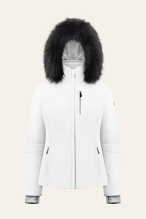 W24-0802 Stretch Women's Ski Jacket-Poi.2408021
