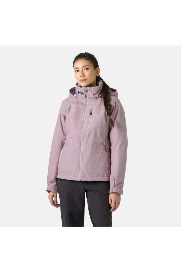 W Crew Hooded Pile Coat