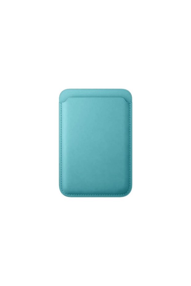 Leather Magsafe Cover Case Wallet Card Holder Compatible with Apple iPhone 12 / 13 / 14 / 15 / 16 / 17 Series