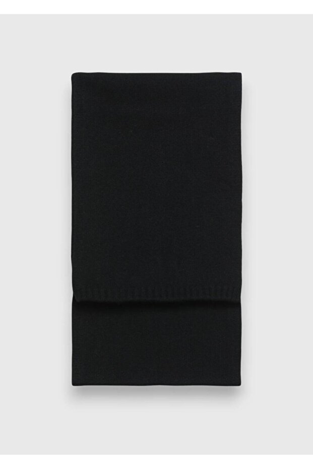 Black 100% Cashmere Kaşkol