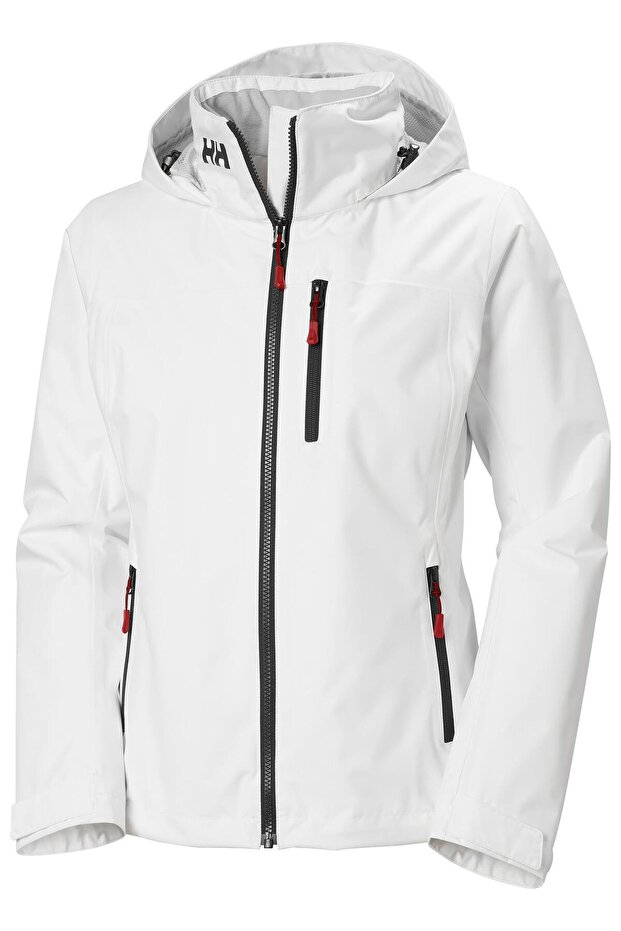 W Crew Hooded Mıdl 2.0 Women's Coat Hha.34447 Hha.001 White-S