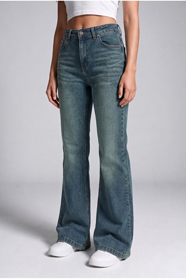 Spanish Style Lycra/Flexible Denim Trousers